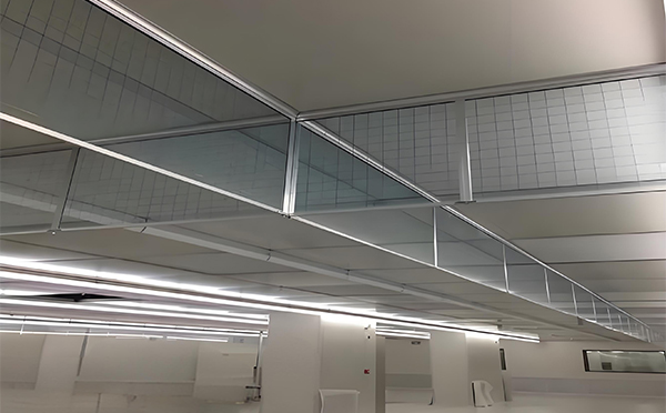 洛南玻璃挡烟垂壁