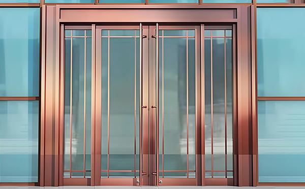 洛南玻璃地弹门