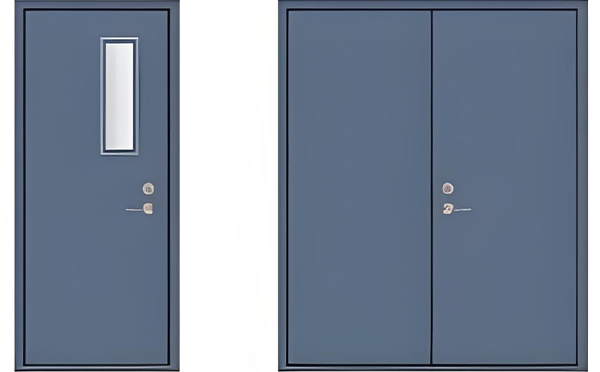 洛南钢制防火门