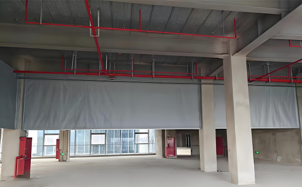 洛南防火布挡烟垂壁