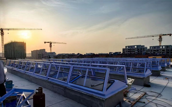 消防洛南排烟窗工作原理