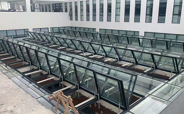 百安科技有限公司近期洛南排烟窗项目案例分享