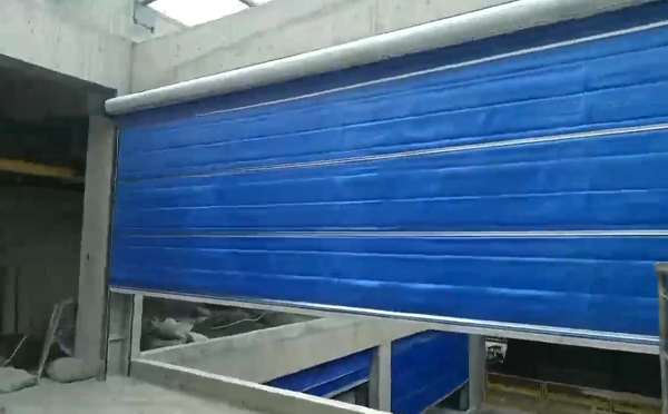 大型物流园区完成洛南防火门整体安装工程