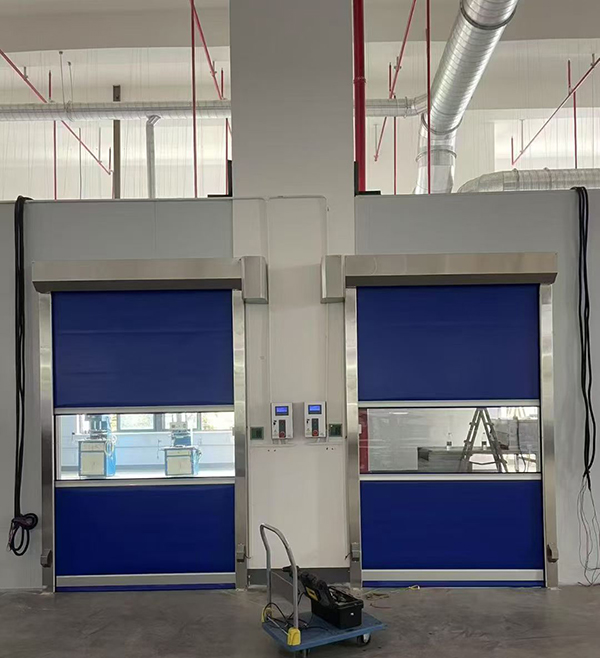 洛南快速洛南卷帘门助力食品加工车间环境升级