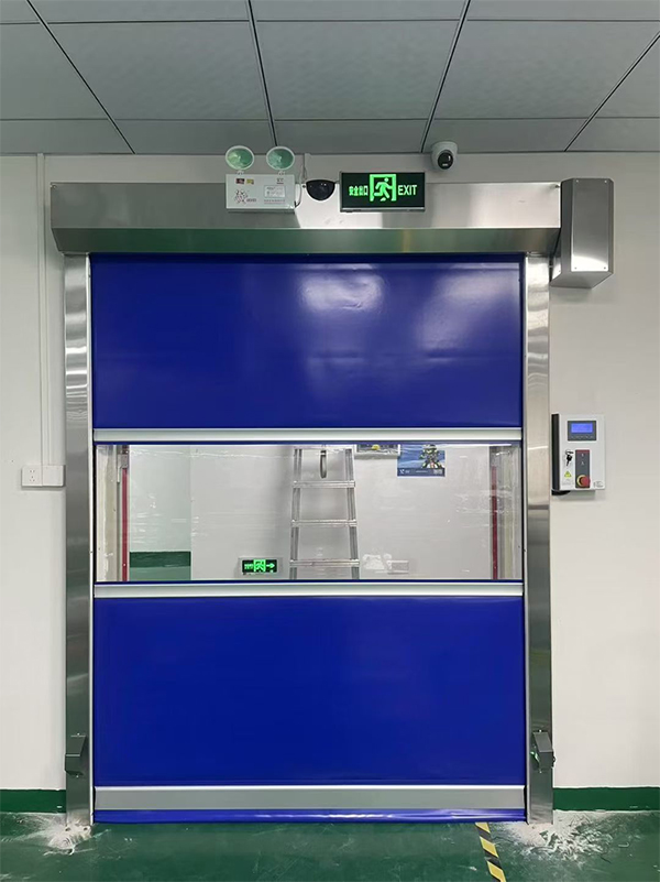 洛南快速洛南卷帘门在冷链物流仓储区的应用实践